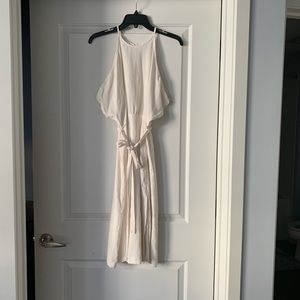 Kookai cream midi dress